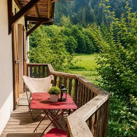 Bright With Balcony And Mont Blanc View Chamonix